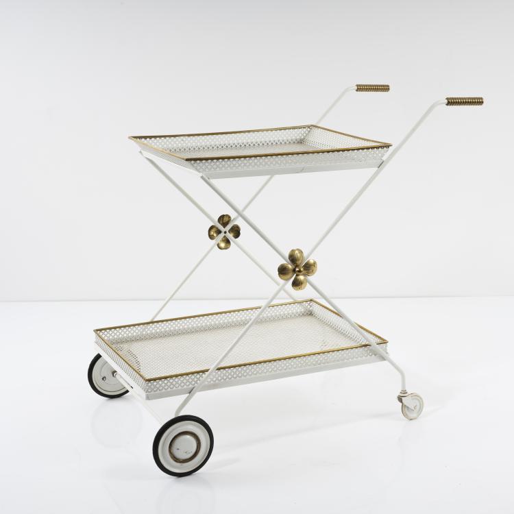 Bild 2 zu Objekt, Servierwagen, um 1958, Vereinigte Werkst&auml;tten, M&uuml;nchen (zugeschrieben), 155B 481