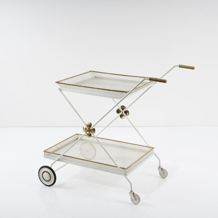 Bild 3 zu Objekt, Servierwagen, um 1958, Vereinigte Werkst&auml;tten, M&uuml;nchen (zugeschrieben), 155B 481