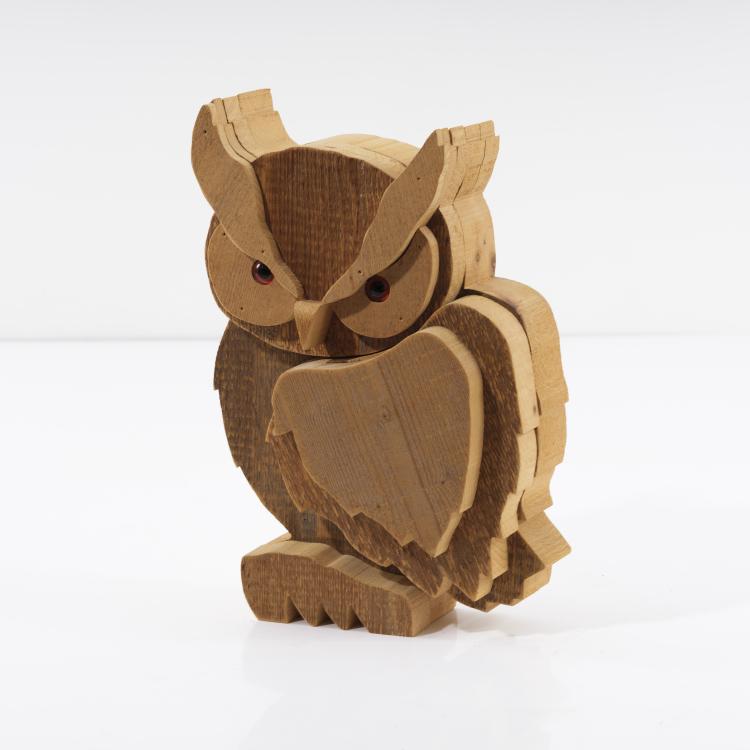 Bild 2 zu Objekt, Skulptur Eule, 1970/80er Jahre, Gualverio Michelangeli, Michelangeli, Gualverio, 155A 99