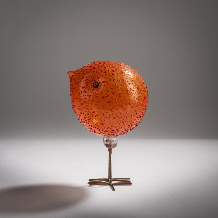 Hauptbild zu Objekt, Vogel 'Pulcino', 1962, Alessandro Pianon, Vistosi, Gino, Murano, 155C 920