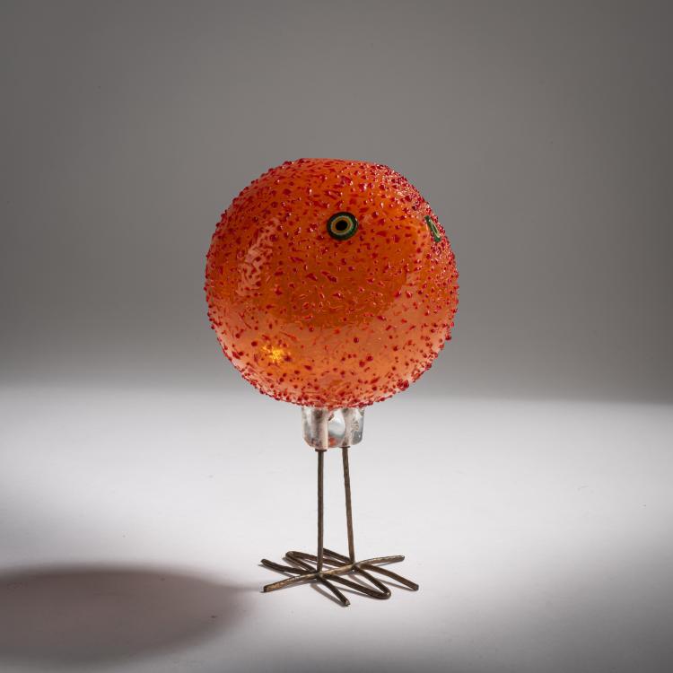 Bild 2 zu Objekt, 'Pulcino' bird, 1962, Alessandro Pianon, Vistosi, Gino, Murano, 155C 921