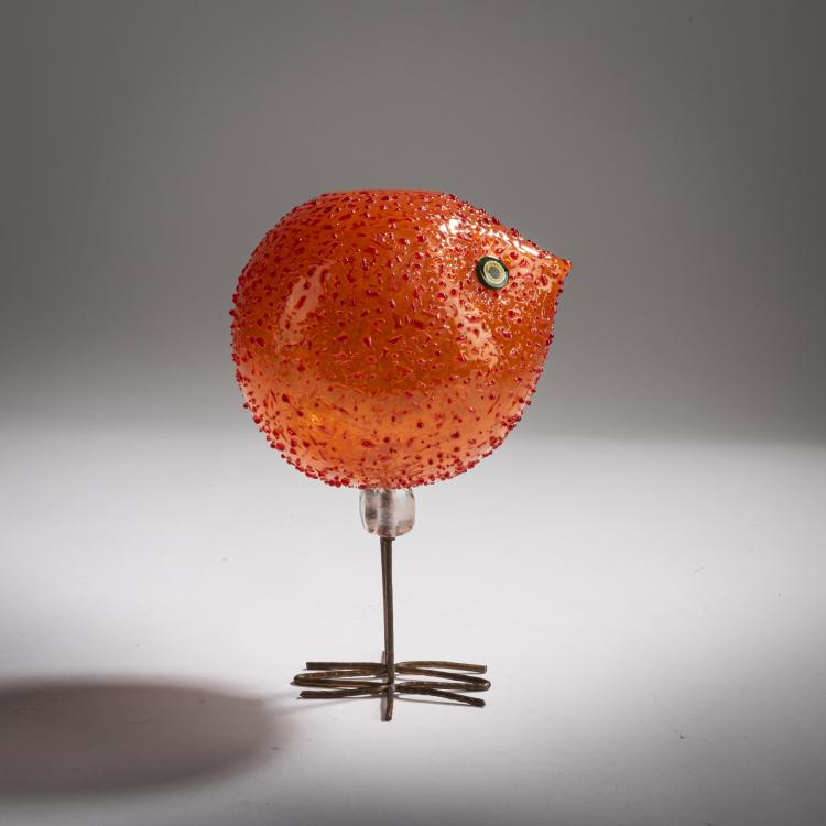 Bild 3 zu Objekt, 'Pulcino' bird, 1962, Alessandro Pianon, Vistosi, Gino, Murano, 155C 921