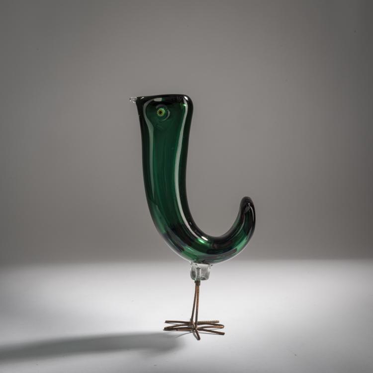 Hauptbild zu Objekt, 'Pulcino' bird, 1962, Alessandro Pianon, Vistosi, Gino, Murano, 155C 922