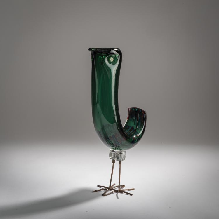 Bild 1 zu Objekt, 'Pulcino' bird, 1962, Alessandro Pianon, Vistosi, Gino, Murano, 155C 922