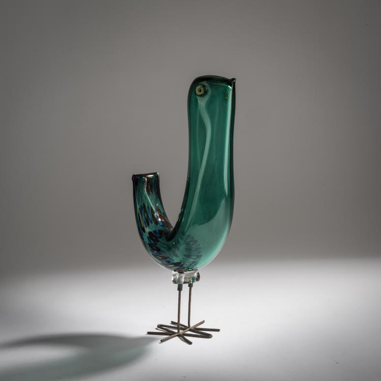 Bild 1 zu Objekt, 'Pulcino' bird, 1962, Alessandro Pianon, Vistosi, Gino, Murano, 155C 923