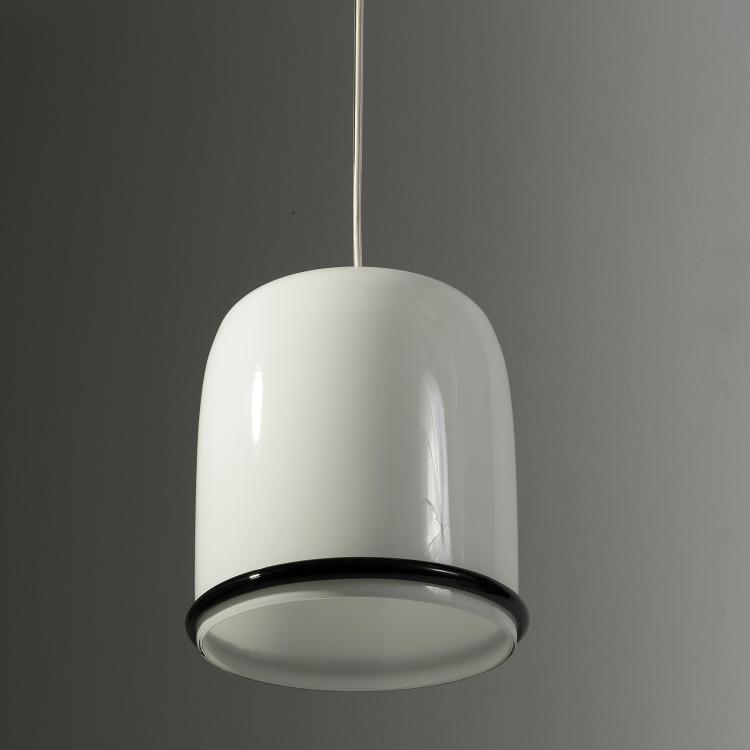 Hauptbild zu Objekt, Pendant light, c. 1977, Ettore Sottsass, Vistosi, Murano, 155A 188