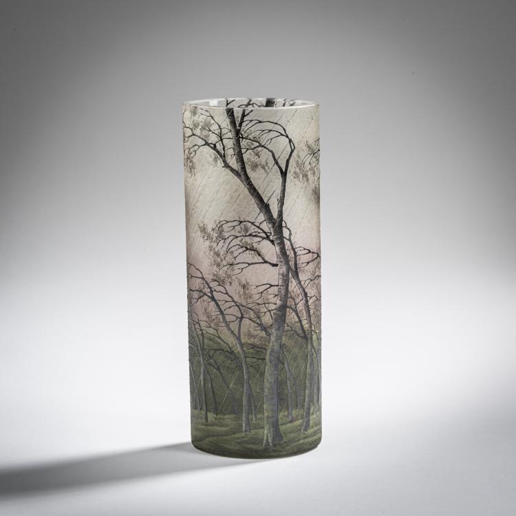 Bild 3 zu Objekt, Vase 'Pluviose' oder 'Une pluie', 1900, Henri Berg&eacute;,Antonin Daum, Daum Fr&egrave;res, Nancy, 156B 107