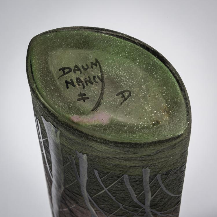 Bild 4 zu Objekt, Vase 'Pluviose' oder 'Une pluie', 1900, Henri Berg&eacute;,Antonin Daum, Daum Fr&egrave;res, Nancy, 156B 107