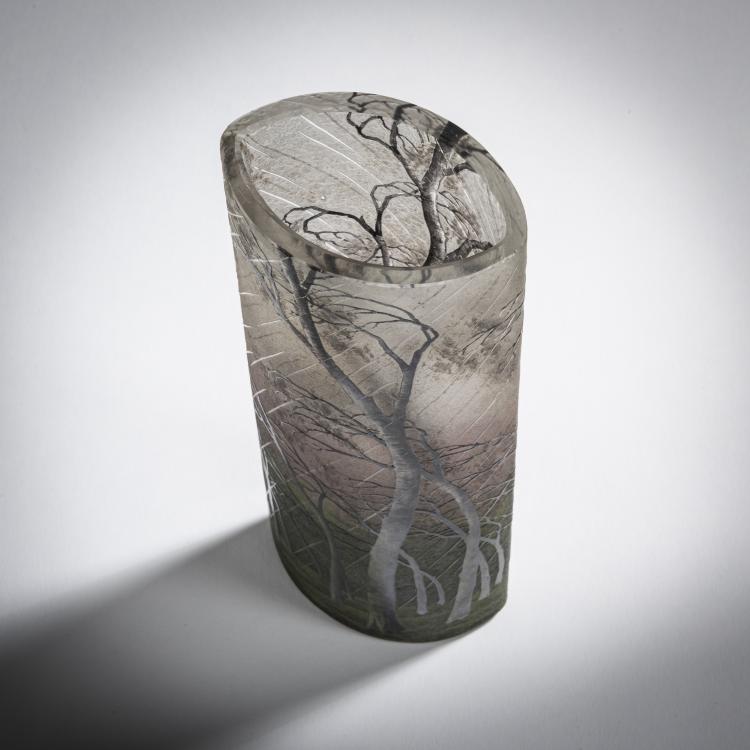 Bild 5 zu Objekt, Vase 'Pluviose' oder 'Une pluie', 1900, Henri Berg&eacute;,Antonin Daum, Daum Fr&egrave;res, Nancy, 156B 107