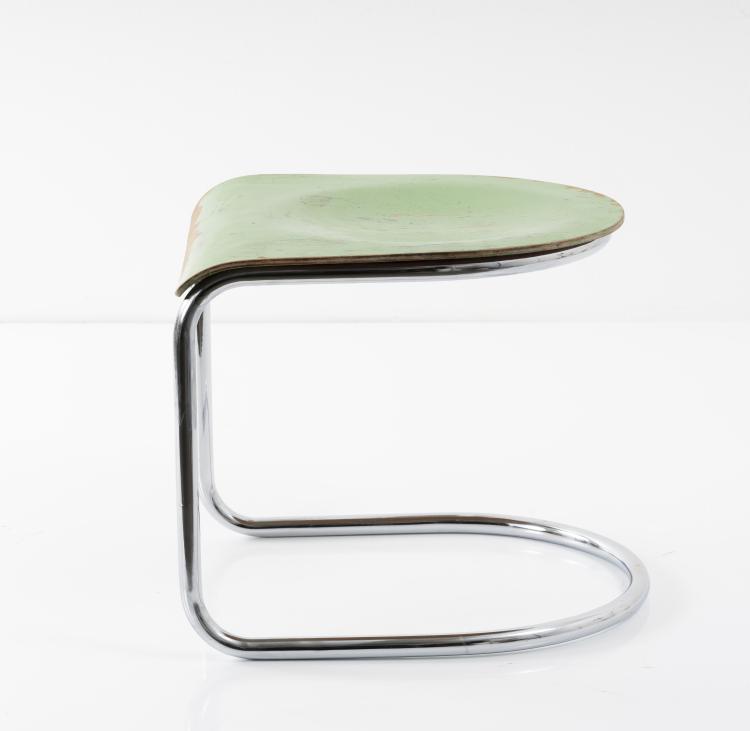 Bild 1 zu Objekt, Hocker, 1930er Jahre, Vichr, Prag, 155B 302