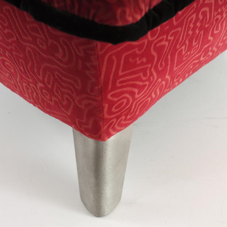 Bild 4 zu Objekt, 'Hurrah' high-back chair, c. 1998, Keith Haring (after), Bretz, Gensingen, 155B 584