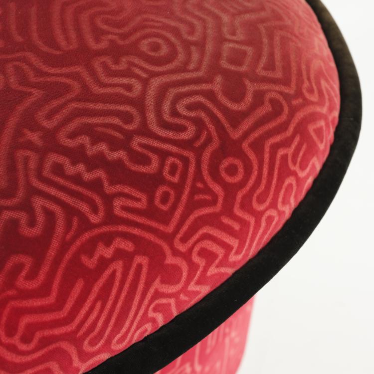 Bild 5 zu Objekt, 'Hurrah' high-back chair, c. 1998, Keith Haring (after), Bretz, Gensingen, 155B 584