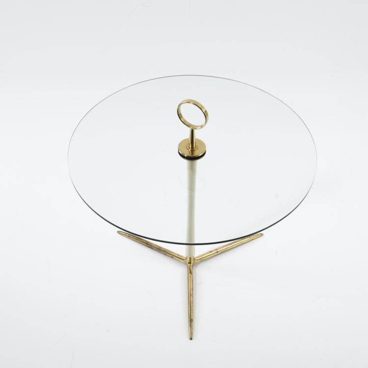 Bild 2 zu Objekt, Beistelltisch, um 1955, Vereinigte Werkst&auml;tten, M&uuml;nchen, 155B 453