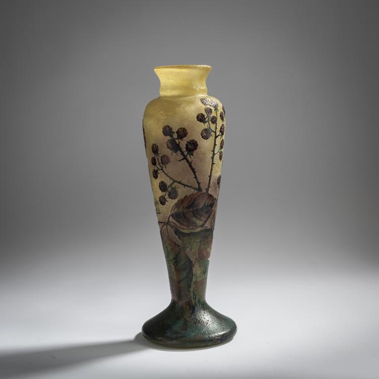Bild 1 zu Objekt, Vase 'Le M&ucirc;rier', um 1920, Muller Fr&egrave;res, Lun&eacute;ville, 156B 250