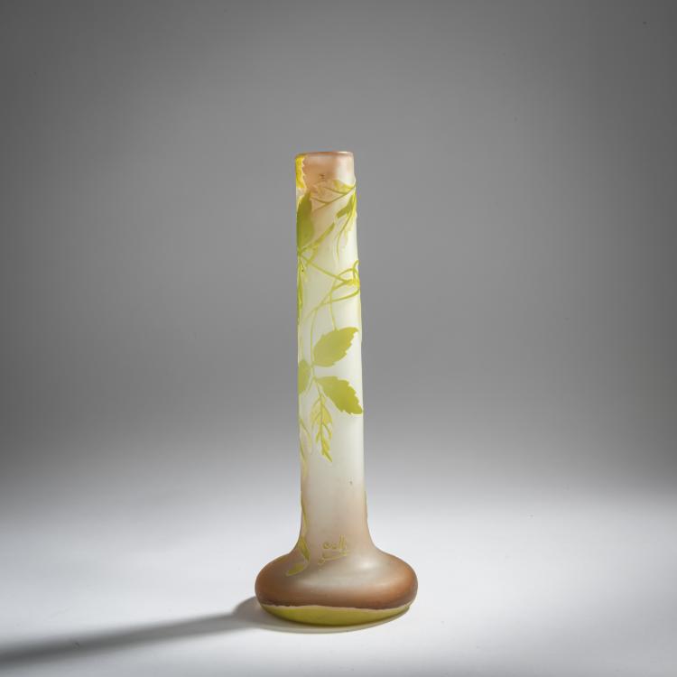 Bild 2 zu Objekt, '&Eacute;rable &agrave; feuilles de fr&ecirc;ne' vase, 1908-20, Emile Gall&eacute;, Gall&eacute;, &Eacute;tablissements, Nancy, 156B 195
