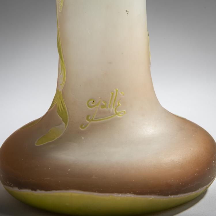 Bild 3 zu Objekt, '&Eacute;rable &agrave; feuilles de fr&ecirc;ne' vase, 1908-20, Emile Gall&eacute;, Gall&eacute;, &Eacute;tablissements, Nancy, 156B 195