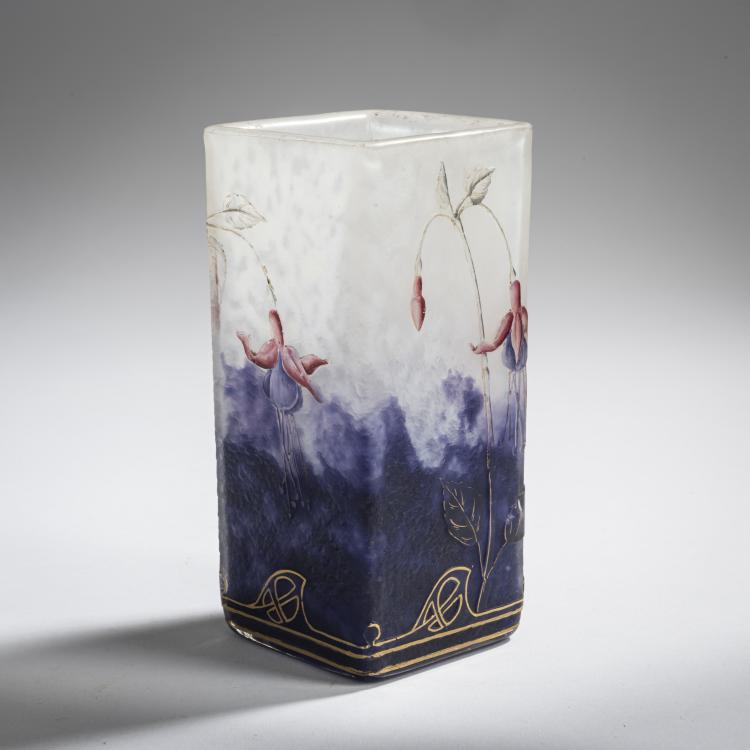 Bild 1 zu Objekt, Vase 'Fuchsias', 1905-10, Antonin Daum, Daum Fr&egrave;res, Nancy, 156B 113