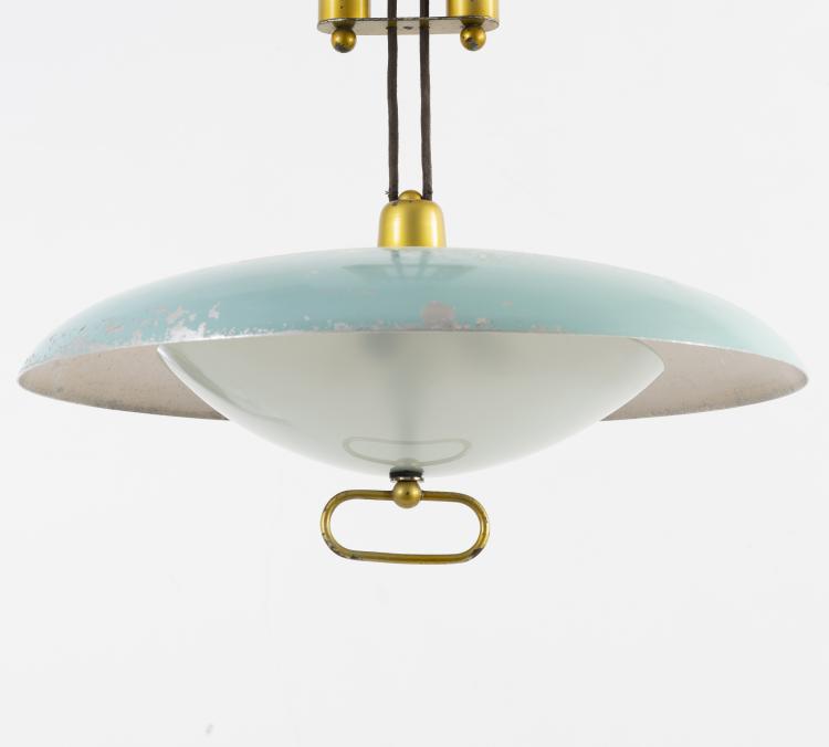 Bild 1 zu Objekt, Adjustable ceiling light, c. 1955, Stilux, Mailand (zugeschrieben), 155A 47