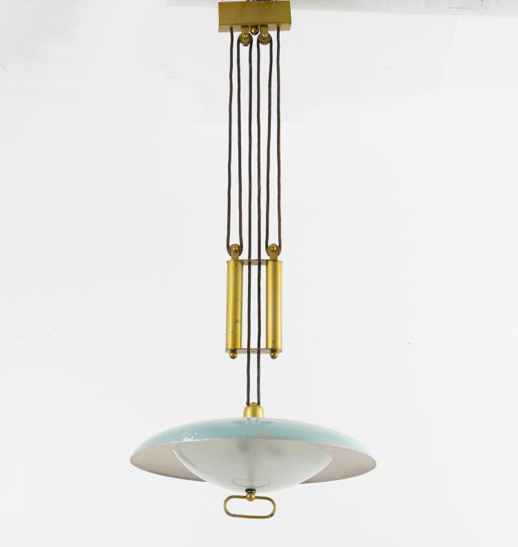 Bild 3 zu Objekt, Adjustable ceiling light, c. 1955, Stilux, Mailand (zugeschrieben), 155A 47