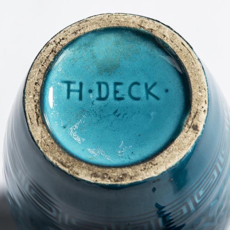 Bild 2 zu Objekt, Vase, c. 1870, Deck, Th&eacute;odore, S&egrave;vres, 156C 592