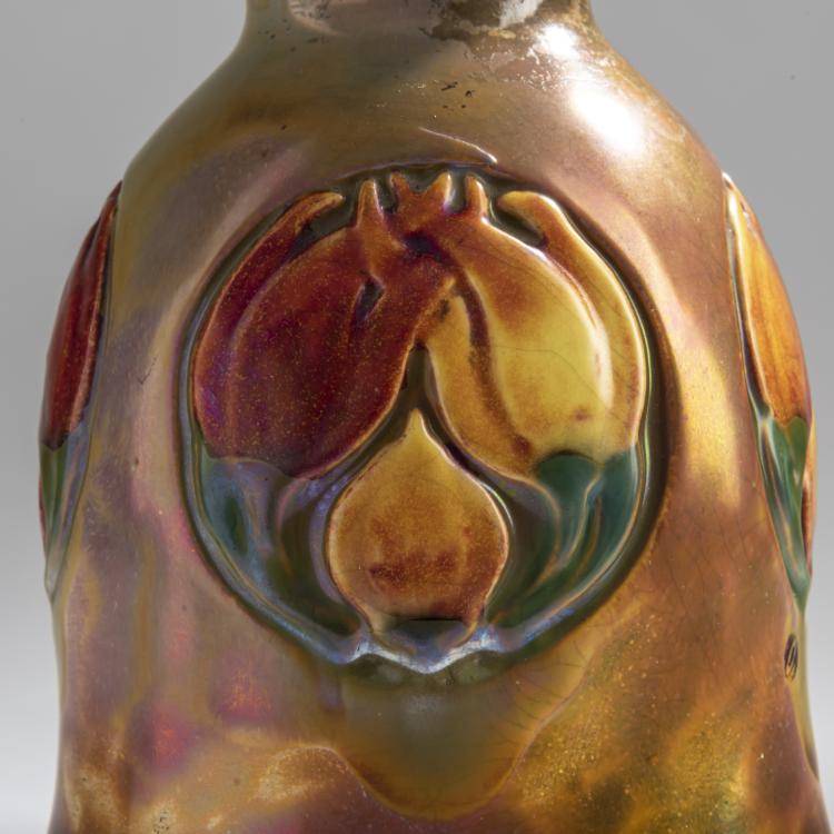Bild 3 zu Objekt, Vase, c. 1900, Zsolnay, Vilmos, P&eacute;cs, 156C 644