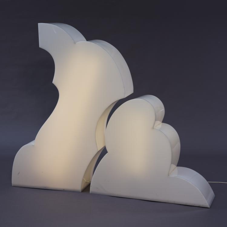 Bild 2 zu Objekt, Zwei Bodenleuchten 'Nuvola', 1966, Marcello Pietrantoni,Roberto Lucci, Stilnovo, Mailand, 155A 140