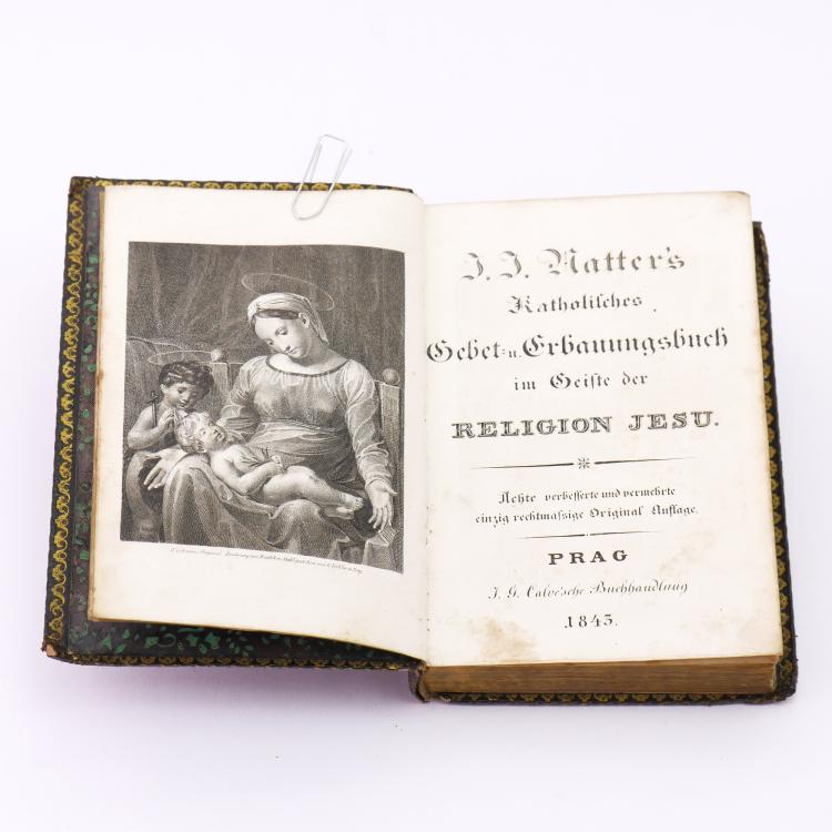 Bild 1 zu Objekt, Gebetsbuch mit Perl-Einband, 1843, 157F 1473