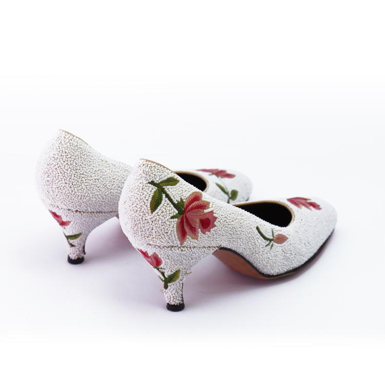 Bild 1 zu Objekt, Paar Pumps, um 1960, 157F 1515