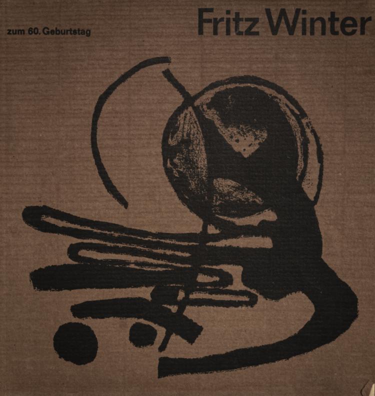 Hauptbild zu Objekt, Fritz Winter zum 60. Geburtstag, 1965, Fritz Winter, 155B 623