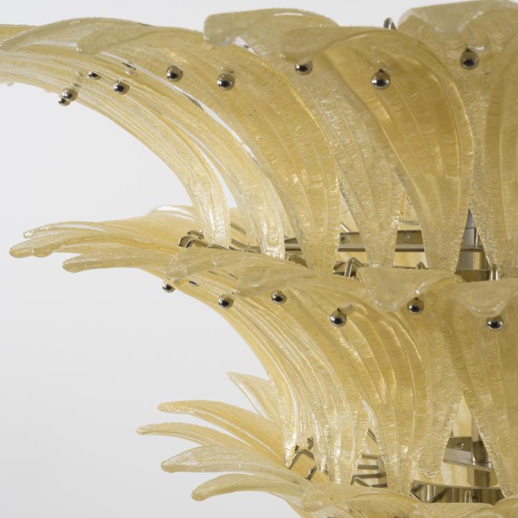 Bild 3 zu Objekt, Ceiling light, c. 1960, Venini & C., Murano (zugeschrieben), 157B 463