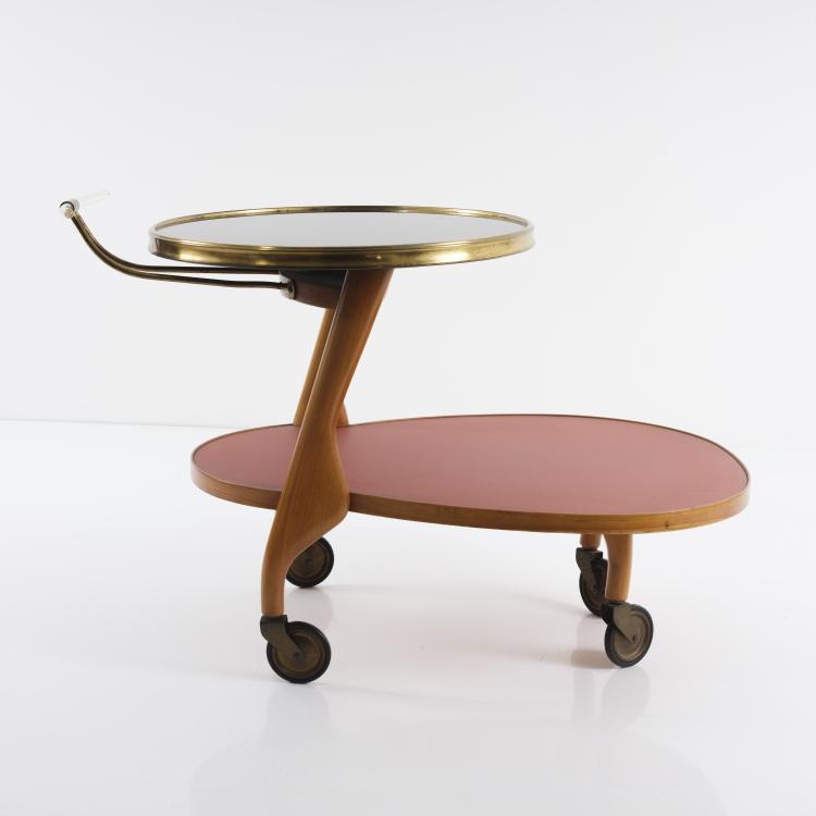 Hauptbild zu Objekt, Servierwagen/ Barwagen, um 1952, Renz, Wilhelm, B&ouml;blingen, 155B 425