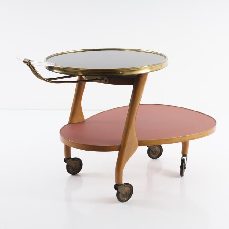 Bild 1 zu Objekt, Servierwagen/ Barwagen, um 1952, Renz, Wilhelm, B&ouml;blingen, 155B 425