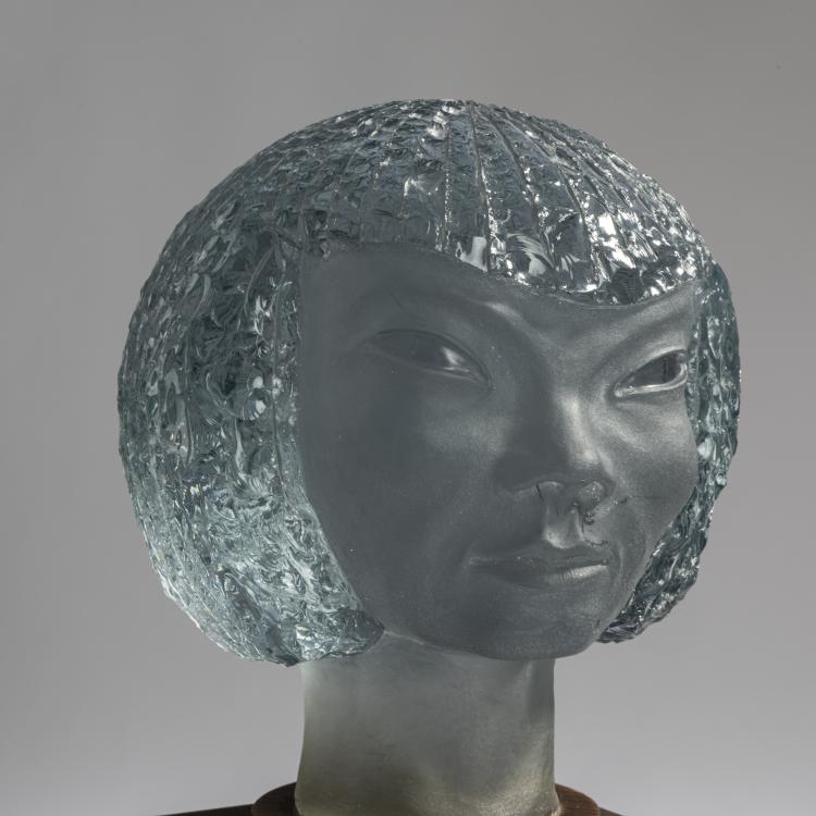 Bild 4 zu Objekt, Untitled (Inuit), 1967, Rune Strand, Glash&uuml;tte Str&ouml;mberg, Sm&aring;land, Schweden, 157C 758