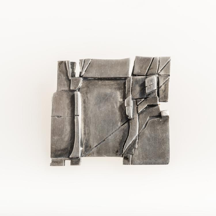 Hauptbild zu Objekt, Brooch, 1990s, Hermann J&uuml;nger, 157D 986