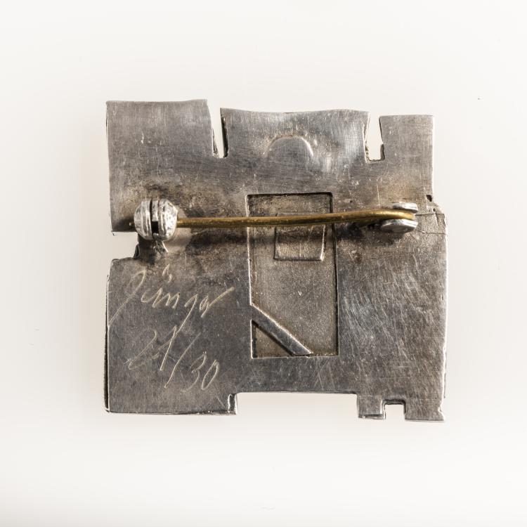 Bild 2 zu Objekt, Brooch, 1990s, Hermann J&uuml;nger, 157D 986