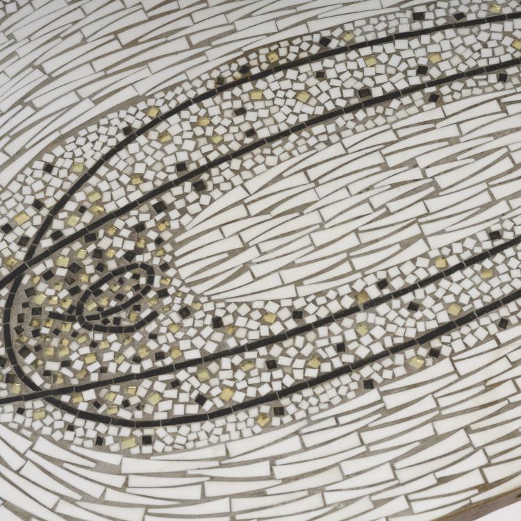 Bild 1 zu Objekt, Mosaiktisch, 1950er Jahre, Berthold M&uuml;ller (zugeschrieben), M&uuml;ller, Berthold, &Ouml;rlinghausen (zugeschrieben), 155B 456