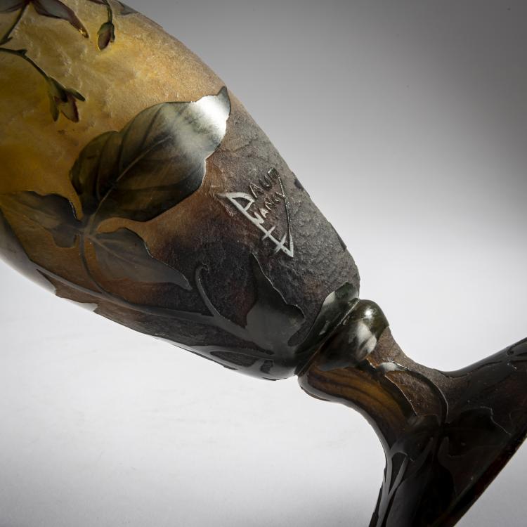 Bild 3 zu Objekt, 'Solan&eacute;es' vase, 1910-15, Antonin Daum, Daum Fr&egrave;res, Nancy, 156B 133
