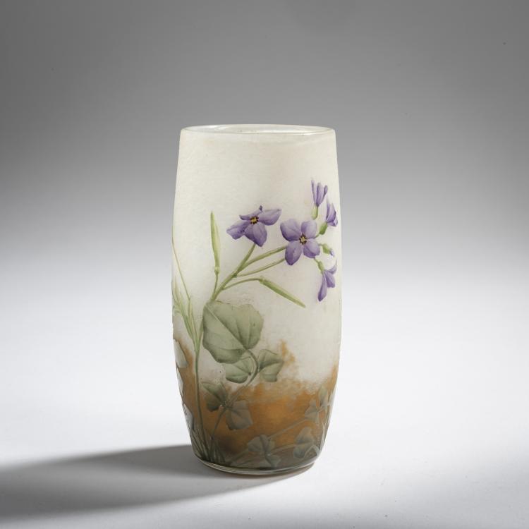 Bild 2 zu Objekt, 'Fleurs de Lin' vase, c. 1905, Antonin Daum, Daum Fr&egrave;res, Nancy, 156B 120