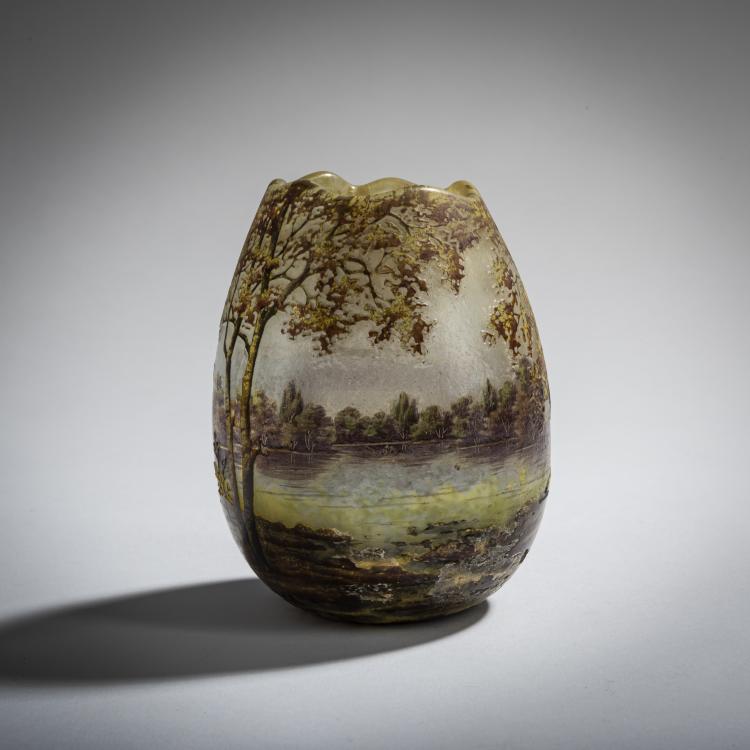 Bild 2 zu Objekt, 'Paysage en automne' vase, 1905-10, Antonin Daum, Daum Fr&egrave;res, Nancy, 156B 119