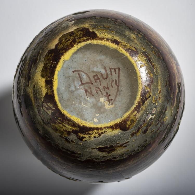 Bild 3 zu Objekt, 'Paysage en automne' vase, 1905-10, Antonin Daum, Daum Fr&egrave;res, Nancy, 156B 119