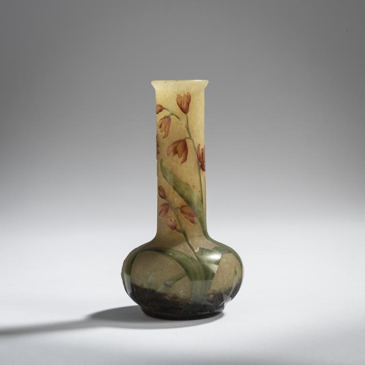 Hauptbild zu Objekt, 'Montbretias' soliflor, 1905-10, Henri Berg&eacute;,Antonin Daum, Daum Fr&egrave;res, Nancy, 156B 114