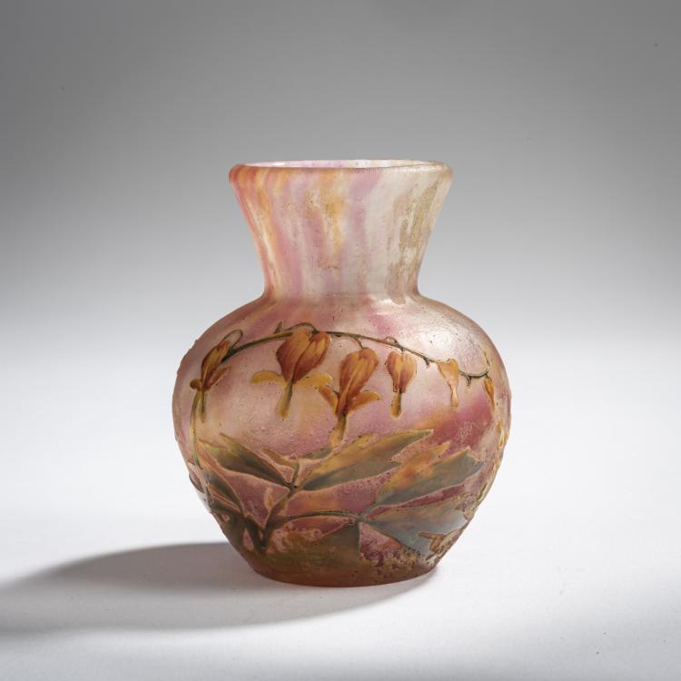 Bild 1 zu Objekt, Kleine Vase 'Coeur de Jeanette', um 1910, Antonin Daum, Daum Fr&egrave;res, Nancy, 156B 141