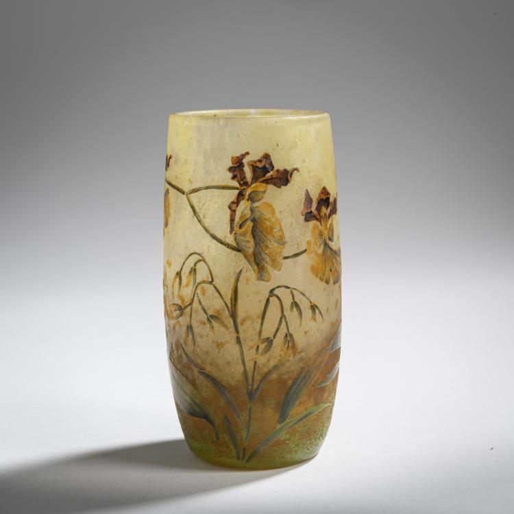 Hauptbild zu Objekt, 'Orchid&eacute;es' vase, 1905-10, Antonin Daum, Daum Fr&egrave;res, Nancy, 156B 115