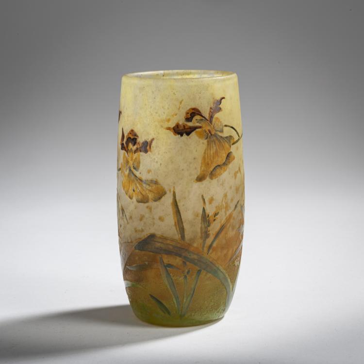 Bild 1 zu Objekt, 'Orchid&eacute;es' vase, 1905-10, Antonin Daum, Daum Fr&egrave;res, Nancy, 156B 115