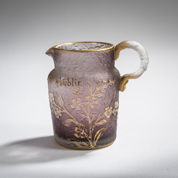 Bild 3 zu Objekt, Miniatur-Krug 'Myosotis', um 1895, Antonin Daum, Daum Fr&egrave;res, Nancy, 156B 97