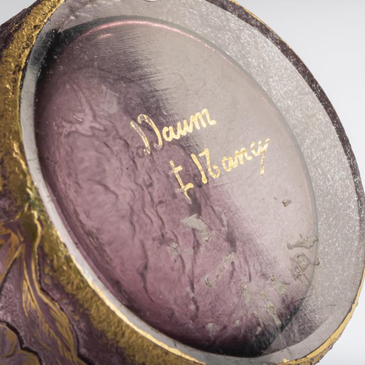 Bild 4 zu Objekt, Miniatur-Krug 'Myosotis', um 1895, Antonin Daum, Daum Fr&egrave;res, Nancy, 156B 97