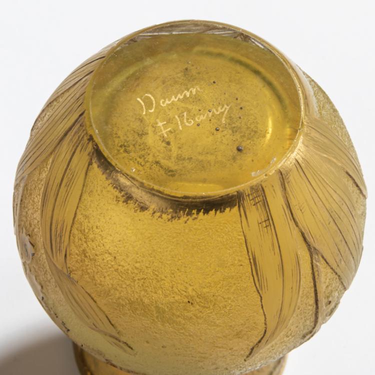 Bild 3 zu Objekt, Small 'Muguet' vase, c. 1893, Antonin Daum, Daum Fr&egrave;res, Nancy, 156B 93