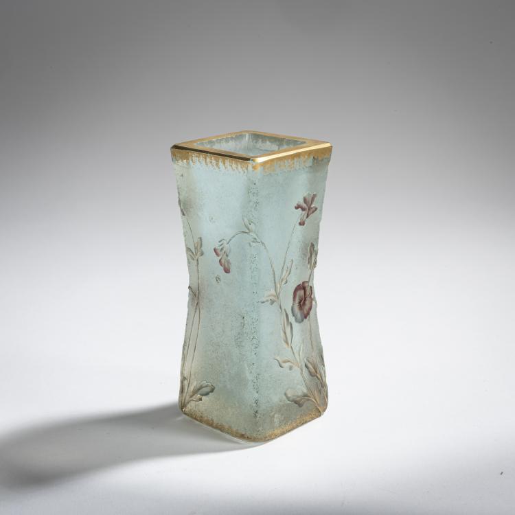 Bild 1 zu Objekt, Vase 'Flore de Souvenirs', um 1895, Antonin Daum, Daum Fr&egrave;res, Nancy, 156B 98