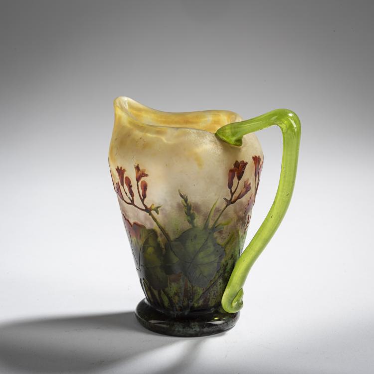 Bild 1 zu Objekt, Kleine Kanne 'Le D&eacute;sespoir du Peintre', um 1910, Antonin Daum, Daum Fr&egrave;res, Nancy, 156B 143