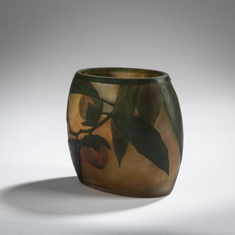 Bild 1 zu Objekt, Vase 'Plaqueminier du Japon' bzw. 'Kaki', 1912, Antonin Daum, Daum Fr&egrave;res, Nancy, 156B 156